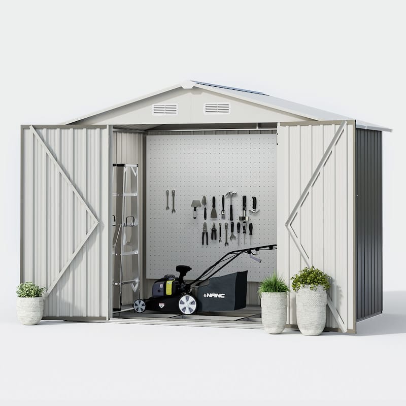 8'x 6'Metal Outdoor Storage Shed