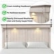 preview thumbnail 4 of 17, Roundhill Furniture Walcott 6-Piece Bedroom Set with Touch LED Lighting