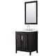 Option Dark Espresso / Giotto Quartz Top / Polished