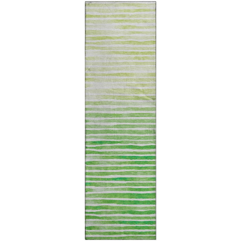 Premium Washable Super Soft Ombre Stripes Mayfield Rug
