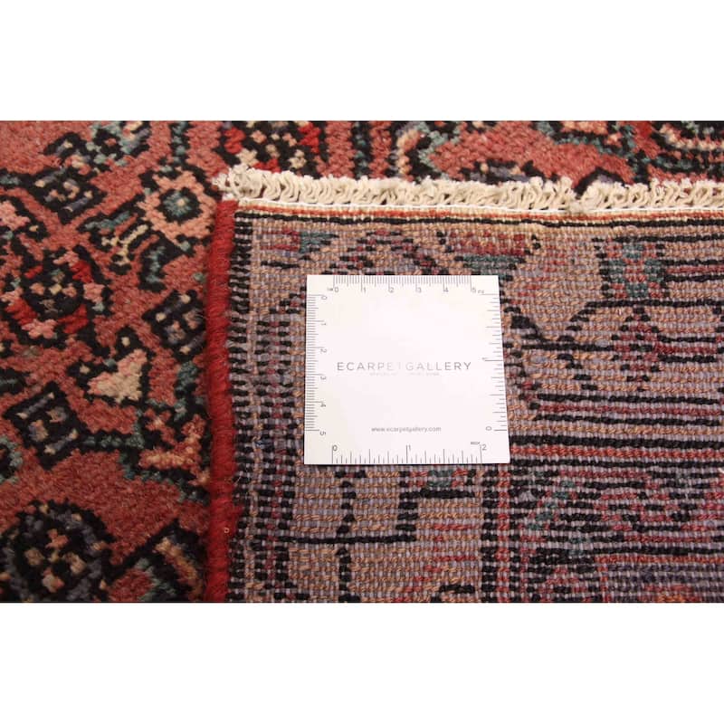 ECARPETGALLERY Hand-knotted Andelz Dark Copper Wool Rug - 2'4 x 9'8