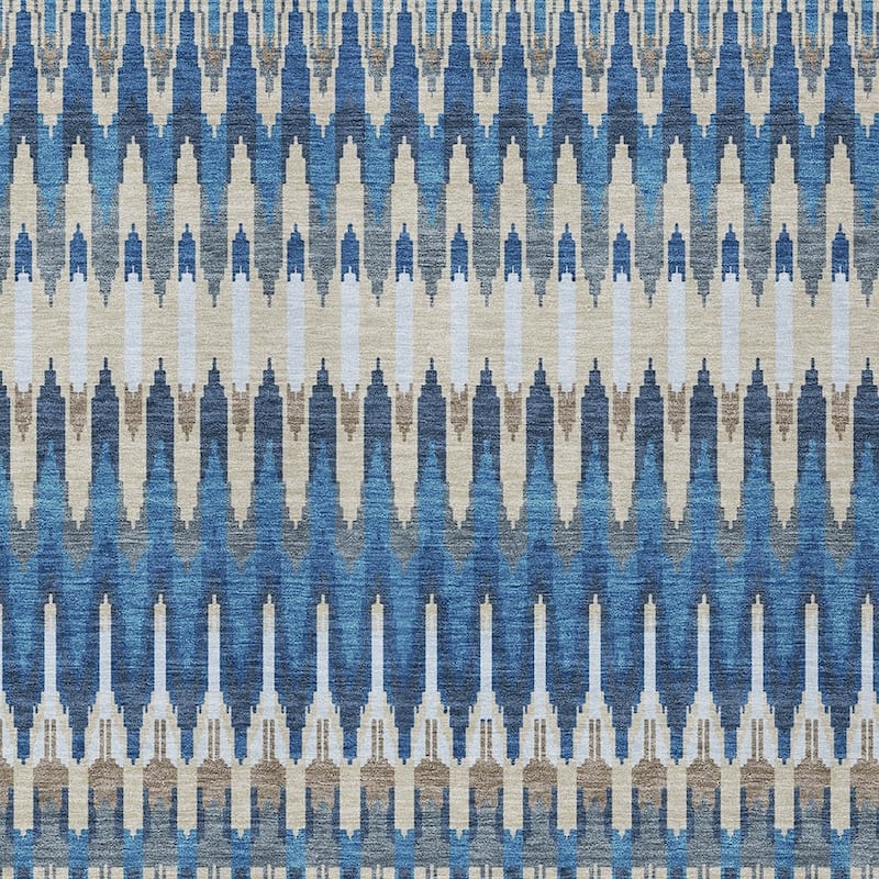 HomeRoots Southwestern Transitional Rectangle Outdoor Rug