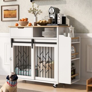 Thumbnail for Dog Crate Kitchen Cart