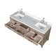 preview thumbnail 36 of 40, Lexora Norwalk Bath Vanity, Carrara Marble Top, Faucet Set, and Mirror