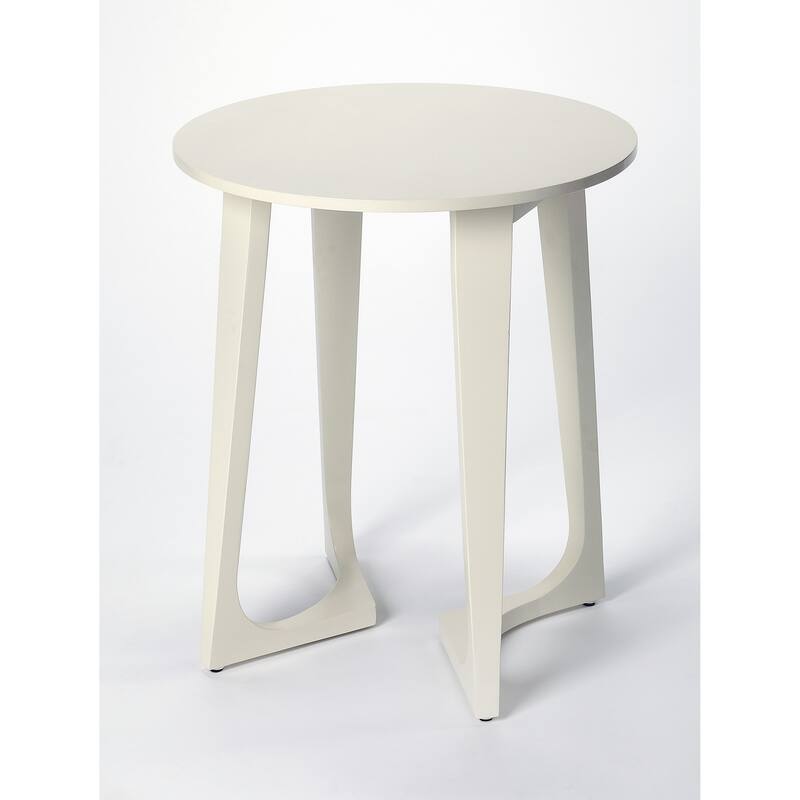 Butler devin White Accent Table - Wood
