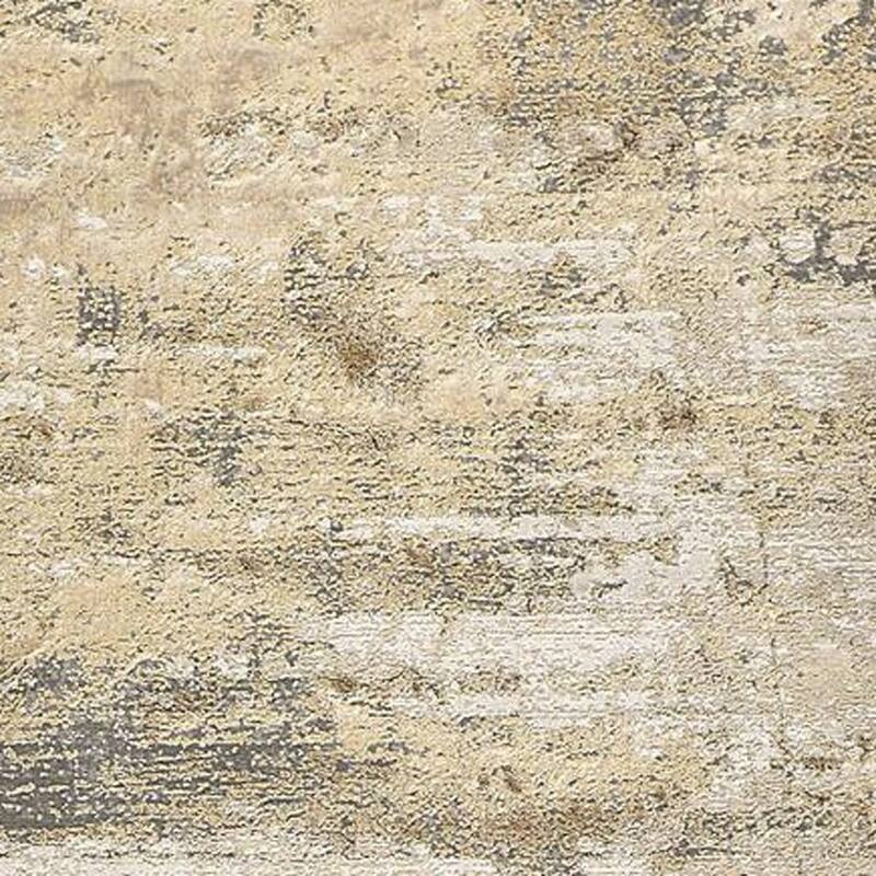 Zises Power Loomed Abstract Modern Stain Resistant Area Rug By HomeRoots - 94' X '34' X '0.39