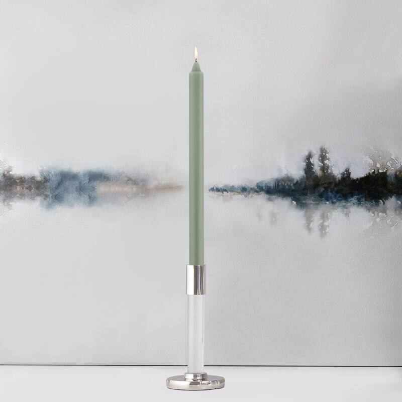 Root 12 inch Unscented Smooth Arista Taper Candles box of 12