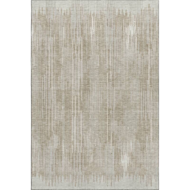 Premium Washable Super Soft Transitional Stripes Mayfield Rug