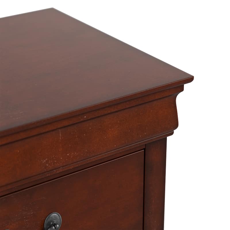 Furniture of America Devi Traditional Solid Wood 5-drawer Chest