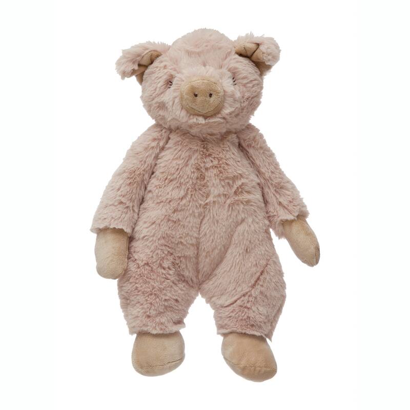 Plush Pig - 4.0"L x 7.0"W x 15.0"H - Pink - 4.0"L x 7.0"W x 15.0"H - Polyester