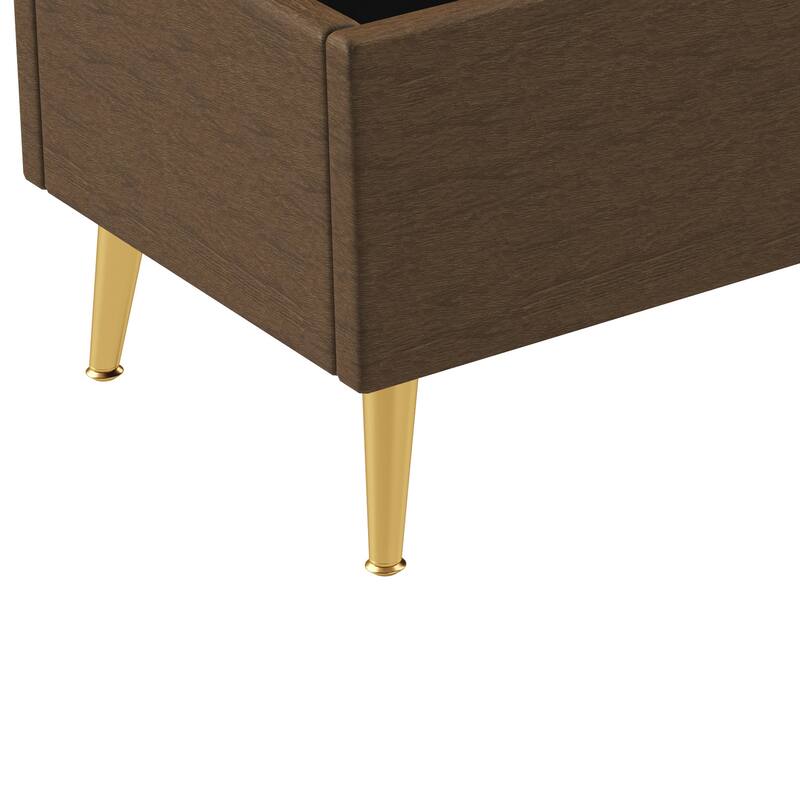 Modern Storage Ottoman Bench