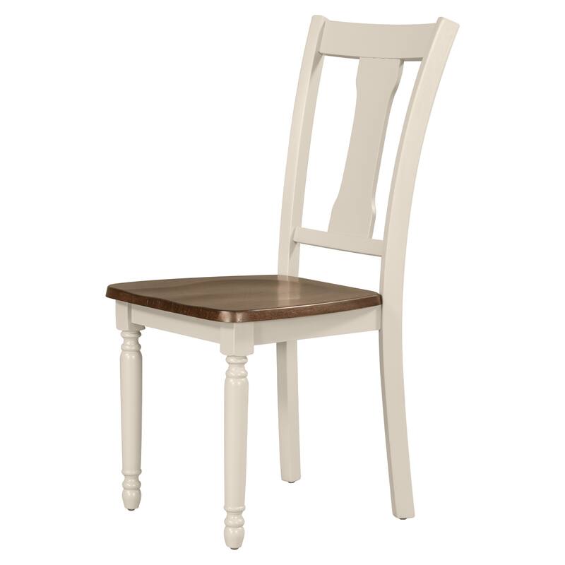 Classic 6-Piece Wooden Dining Table Set with 4 Chairs & Bench