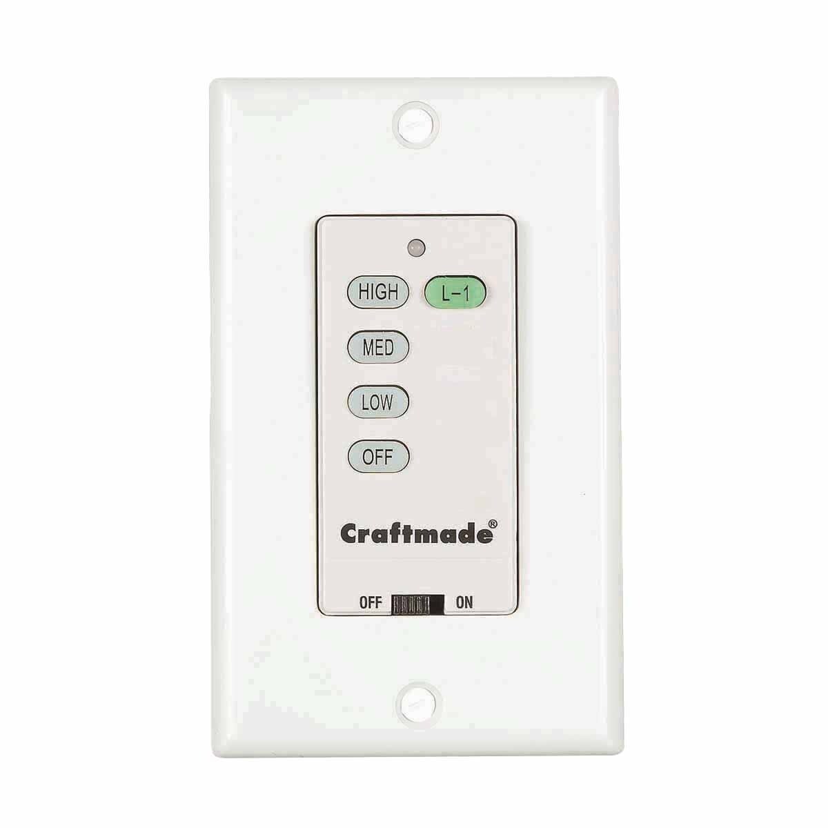 Craftmade Uci Wall Uci Ceiling Fan Wall Control
