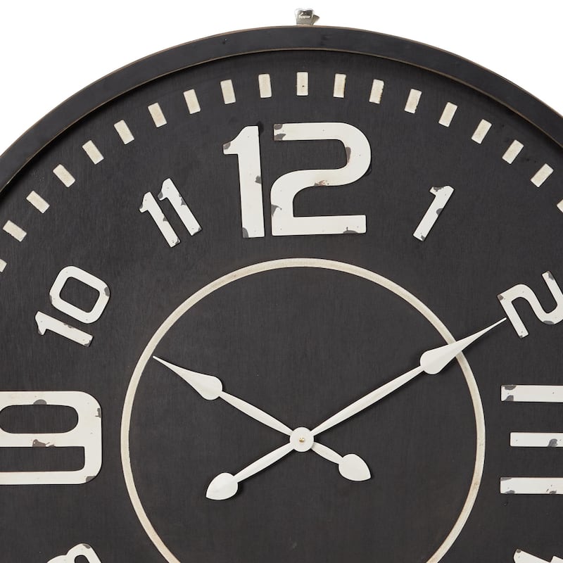 Wooden Decorative Wall Clock -Roche River Decor