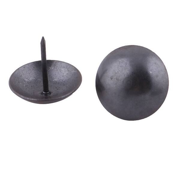 Furniture Metal Upholstery Thumb Tack Nail Decor Pushpin 40x38mm 8pcs -  Black - 1.6" x 1.5"(D*H) - On Sale - Overstock - 28707450