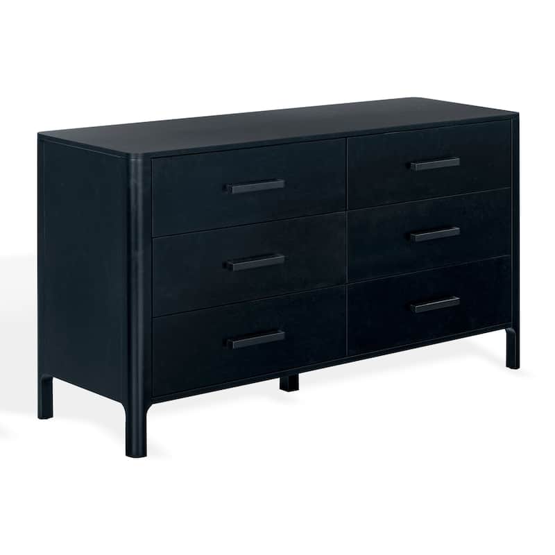 SAFAVIEH Couture Abbiava 6-Drawer Wood Dresser