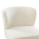 preview thumbnail 15 of 16, Side Chair with Metal Legs, Polyester Fabric Designed