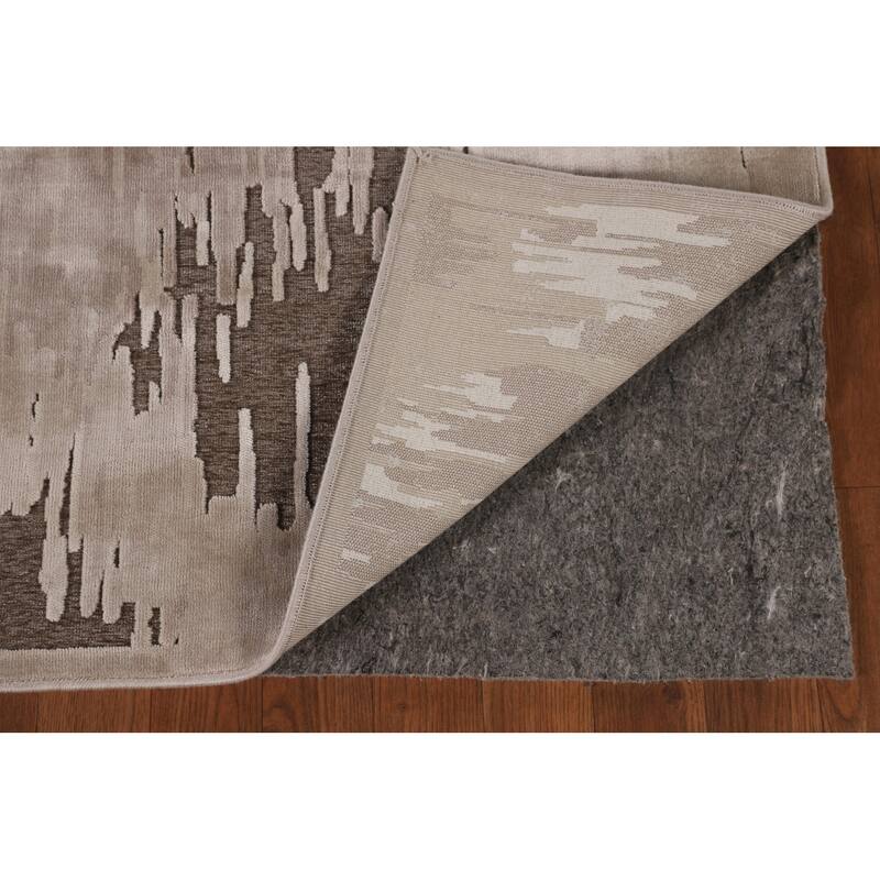 Art & Craft Turkish Area Rug Machine Made Abstract Carpet - 5'3" x 7'6"
