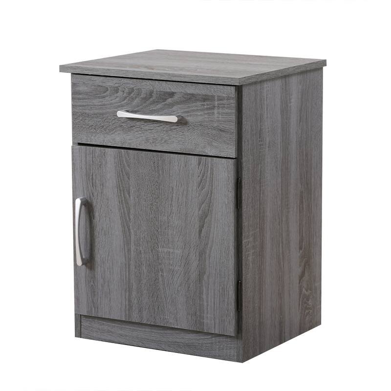 Alston 1-Drawer Nightstand (24 in. H x 18 in. W x 16 in. D)