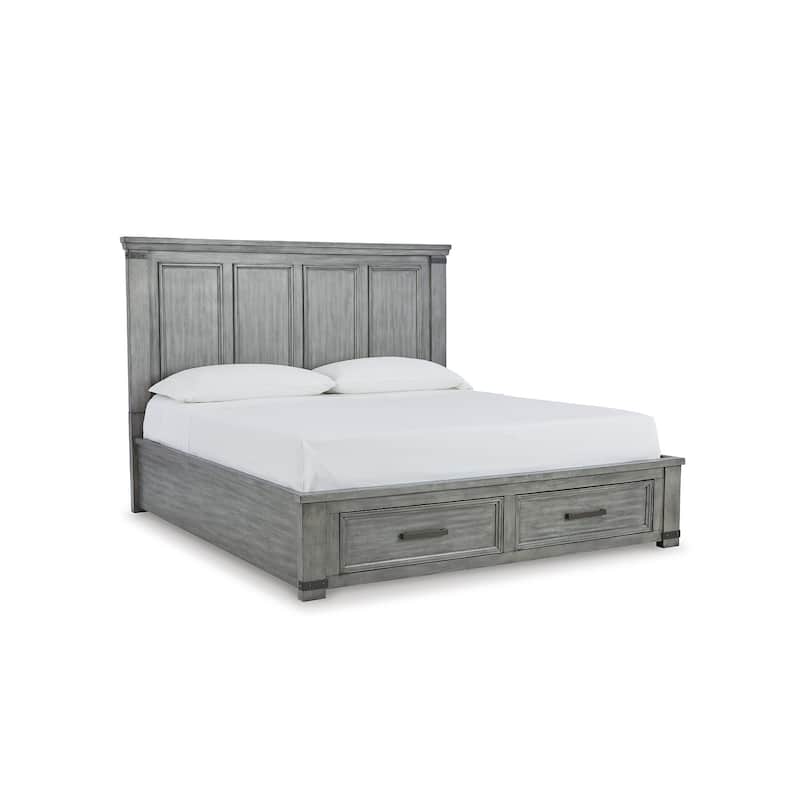 Signature Design by Ashley Russelyn Gray Storage Bed