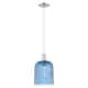 Option Blue Shade / Brushed Satin Nickel