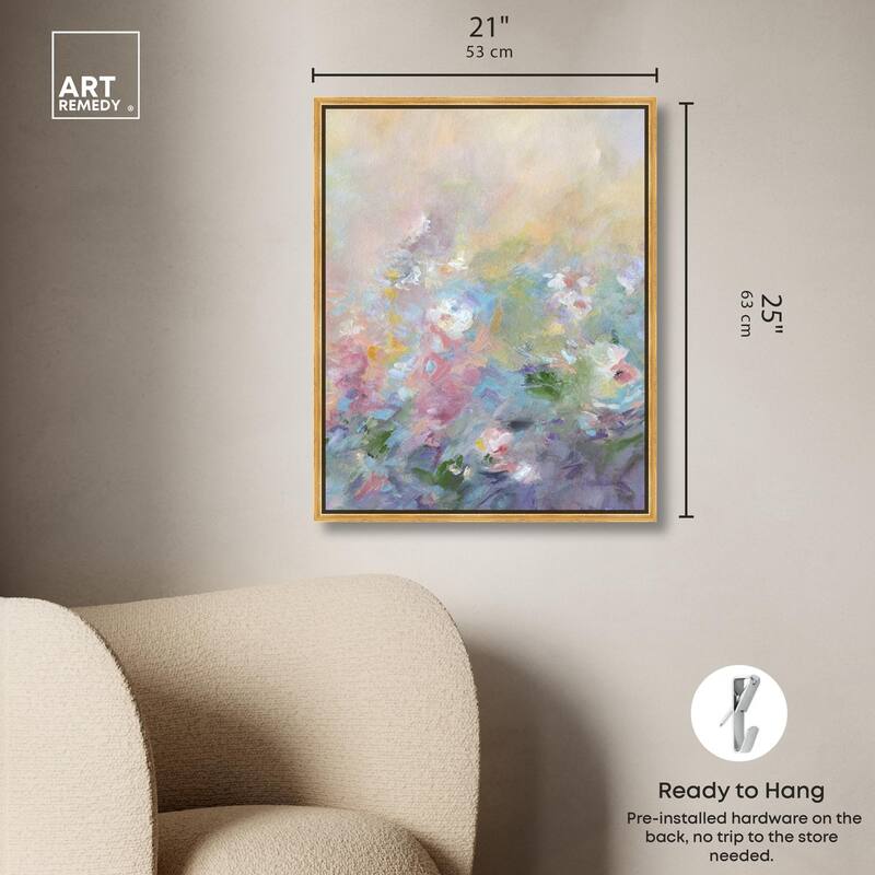 Mystical Garden II Canvas by Art Remedy