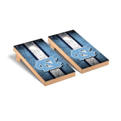 North Carolina Tar Heels Vintage Cornhole Board Set 1