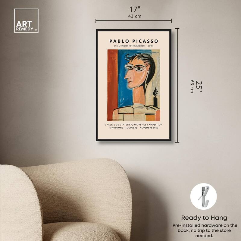 Avignon Woman's Canvas by Art Remedy