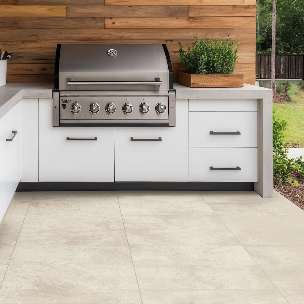 Merola Tile Echoes Light Antislip 23-1/2" x 35-3/8" Porcelain Floor and Wall Tile