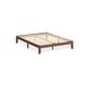 preview thumbnail 1 of 2, Porch & Den Neron Solid Wood Queen-size 12-inch Platform Bed Cherry - Queen