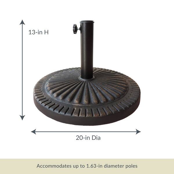 Classic 31lb Umbrella Base in Bronze Bed Bath & Beyond 27889698