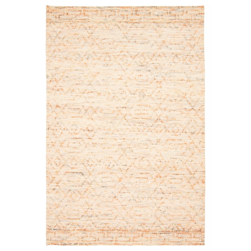 ECARPETGALLERY Braid weave Sienna Beige Wool Rug - 5'1 x 7'11 - Beige - 5'1 x 7'11