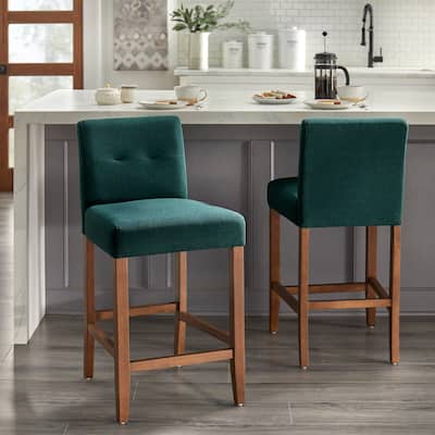 Lifestorey Crawford 26-inch Stool (Set of 2)