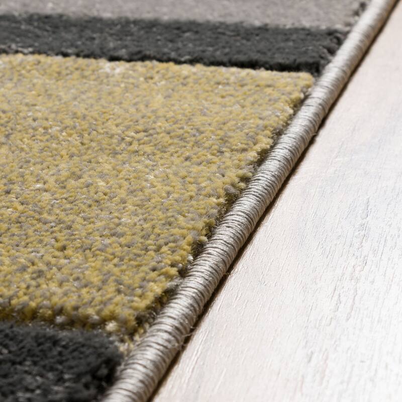 Well Woven Modern Geometric Mat Accent Rug - 2' x 3' - 2' x 3'
