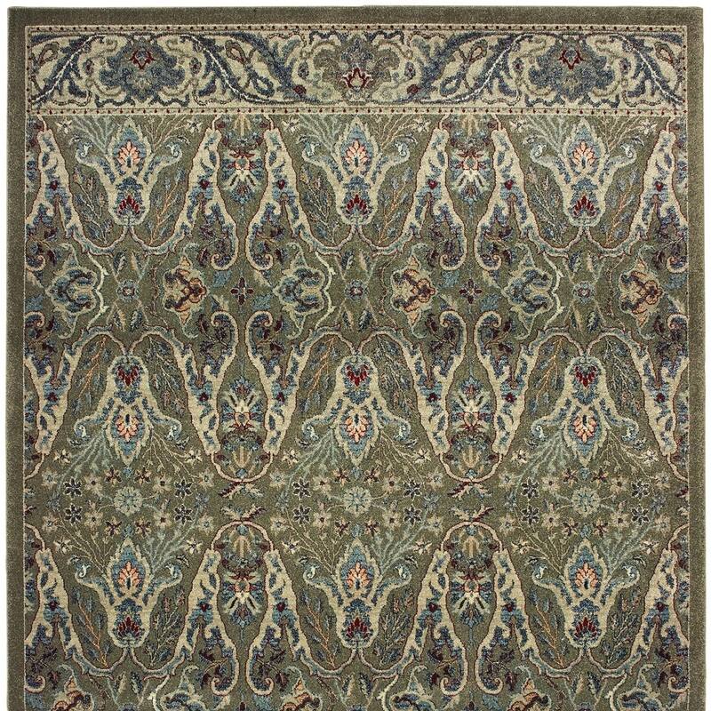 HomeRootsFloral Traditional Rectangle Area Rug