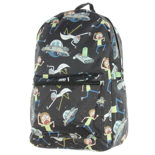 rick and morty book bag