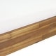 preview thumbnail 46 of 67, Christopher Knight Home - Ian Set of 4 Outdoor Chaise Lounge, Acacia Wood Adjustable Reclining & Water-Resistant Cushion