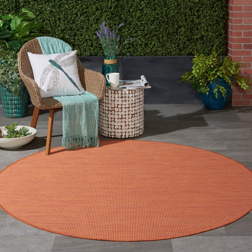 Nourison Positano Casual Modern Indoor/Outdoor Rug