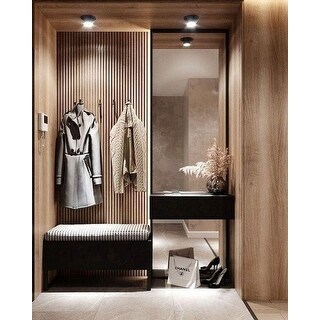 94 in. x 23.6 in x 0.8 in. Acoustic Vinyl Wall Cladding Siding Board ...