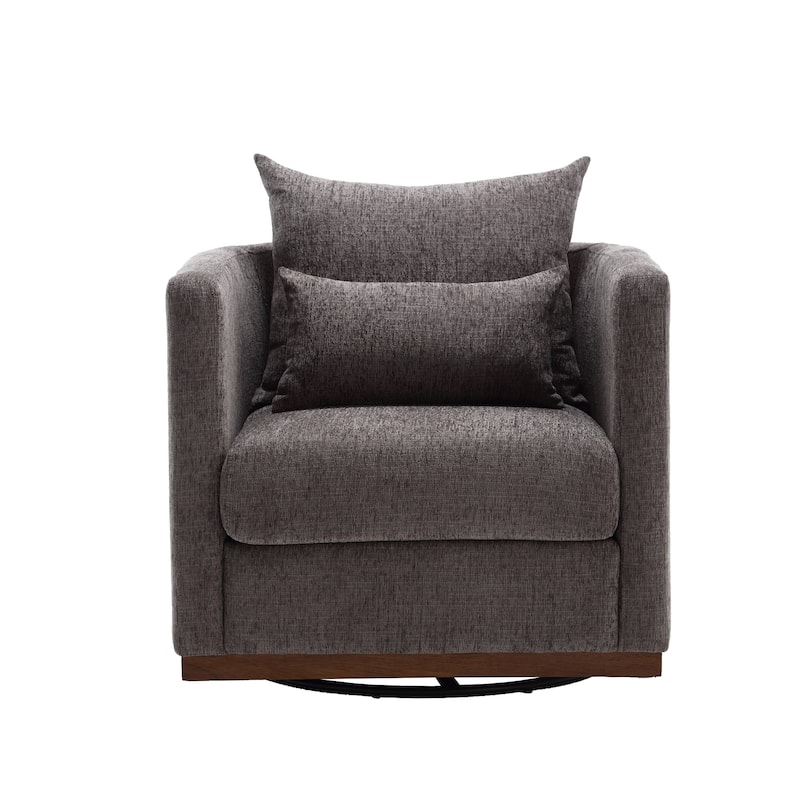 Swivel Barrel Chair Accent Chair