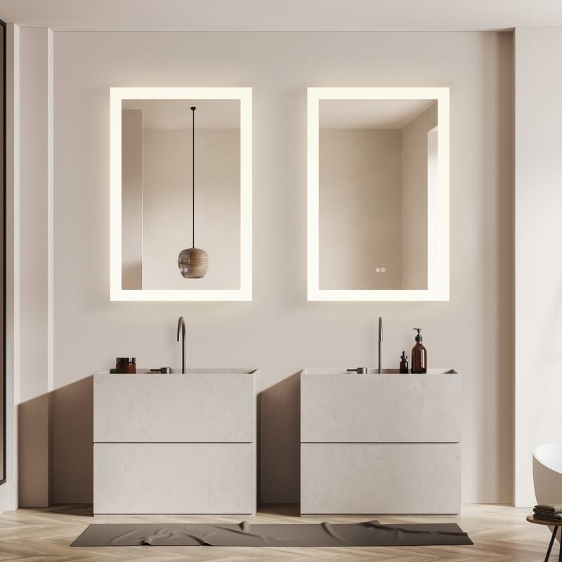 Beijing Rectangular Frameless LED Wall Bath Vanity Mirror