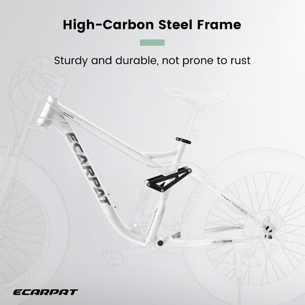 26-Inch Full Suspension Mountain Bike, 21-Speed Shimano Drivetrain