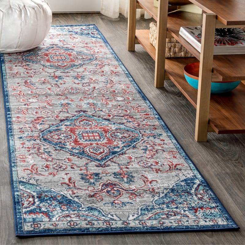 JONATHAN Y Traditional Persian Vintage Medallion Area Rug