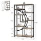 preview thumbnail 21 of 30, Bookshelf 5 Shelf Industrial Etagere Bookcase for Bedroom, Living Room, Home Office