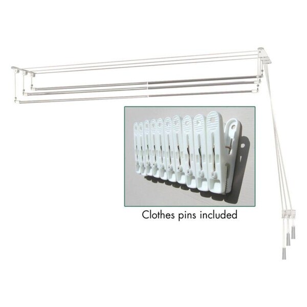 Laundry lift drying best sale rack