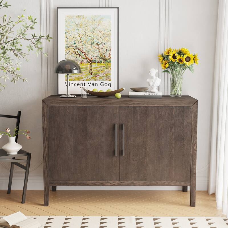 Wooden Storage Sideboard Cabinet with 2 Doors