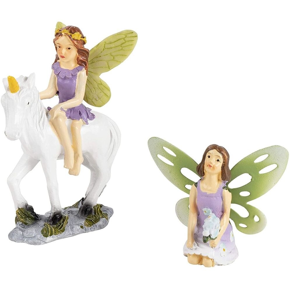 Shop 6 Unicorn Fairy Garden Kit Miniature Tree House Figurines