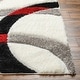 preview thumbnail 3 of 10, Livabliss Bologna Transitional Geometric Plush Area Rug