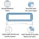 preview thumbnail 17 of 32, Dream On Me Mesh Security Adjustable Bed Rail