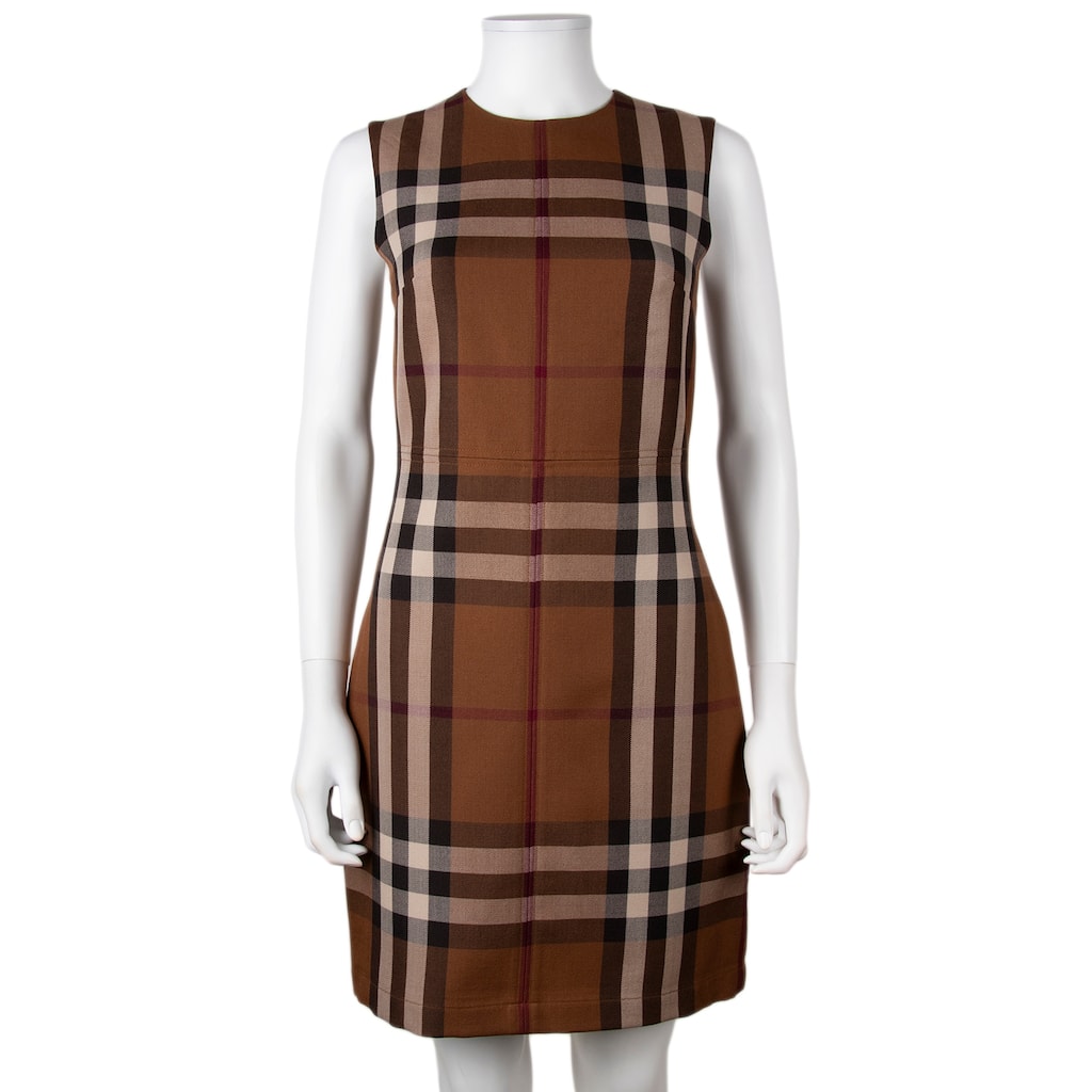 Burberry Sofi Check Dress - Tan